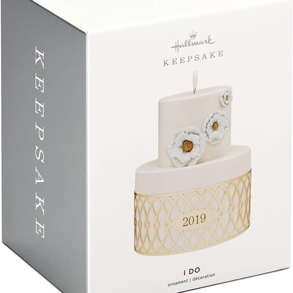 Hallmark Other - New! 2019 “I Do” Wedding Cake Hallmark Ornament